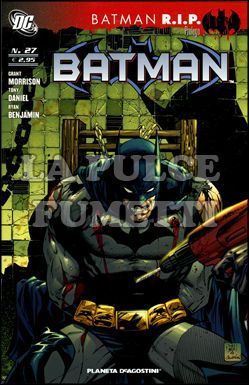 BATMAN #    27 - BATMAN RIP PROLOGO