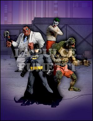 BATMAN ARKHAM ASYLUM SET