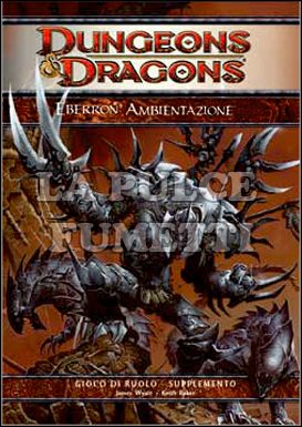 DUNGEONS E DRAGONS - EBERRON - AMBIENTAZIONE 4A EDIZIONE