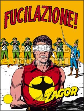 ZENITH #   111 - ZAGOR  60: FUCILAZIONE! - CON INSERTO