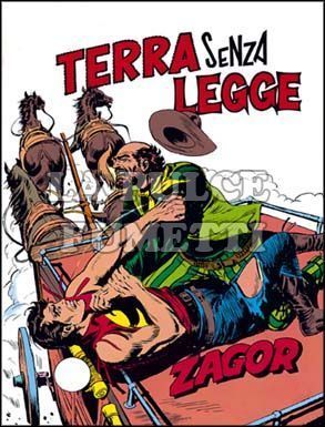 ZENITH #   123 - ZAGOR  72: TERRA SENZA LEGGE