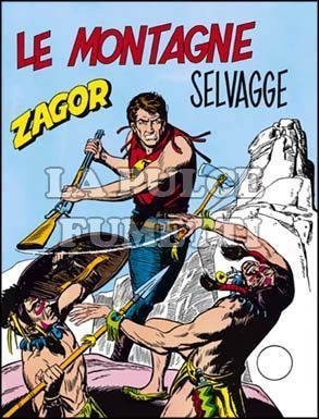 ZENITH #   156 - ZAGOR 105: LE MONTAGNE SELVAGGE