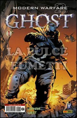 PANINI COMICS MIX #    12 - MODERN WARFARE 2 - GHOST 1