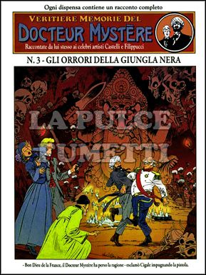 DOCTEUR MYSTERE #     3: GLI ORRORI DELLA GIUNGLA NERA