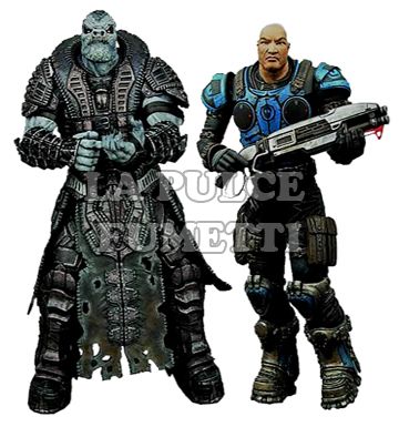 GEARS OF WAR GENERAL RAAM VS KIM 2 PACK