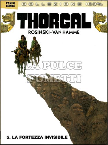 100% PANINI COMICS - THORGAL  5: LA FORTEZZA INVISIBILE