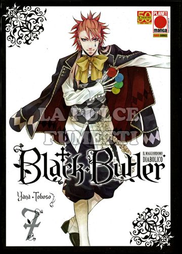 BLACK BUTLER #     7 - IL MAGGIORDOMO DIABOLICO - KUROSHITSUJI