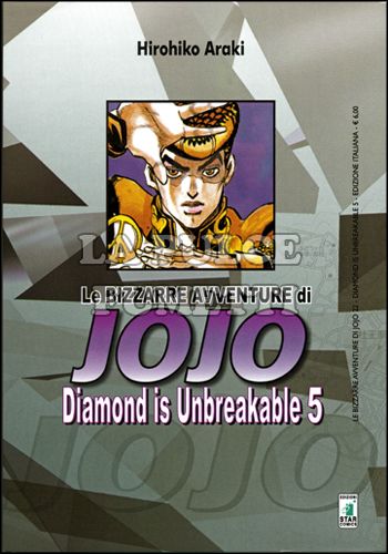 LE BIZZARRE AVVENTURE DI JOJO #    22 - DIAMOND IS UNBREAKABLE  5 (DI 12)