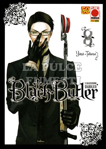 BLACK BUTLER #     8 - IL MAGGIORDOMO DIABOLICO - KUROSHITSUJI