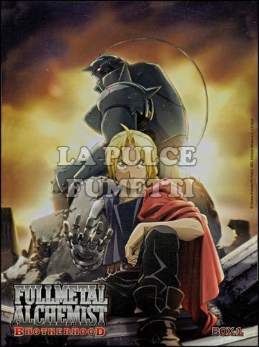 FULLMETAL ALCHEMIST BROTHERHOOD - METAL BOX #     1 - EPISODI 1/16 - 3 DISCHI