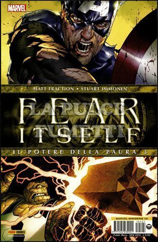 MARVEL MINISERIE #   121 - FEAR ITSELF 3 - IL POTERE DELLA PAURA