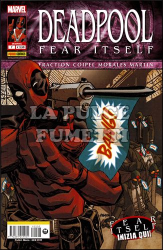 DEADPOOL #     7 - FEAR ITSELF