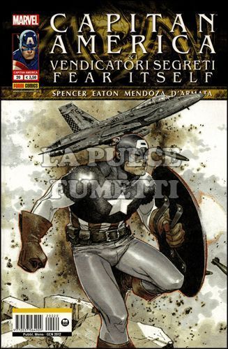 CAPITAN AMERICA #    20 - E I VENDICATORI SEGRETI - FEAR ITSELF