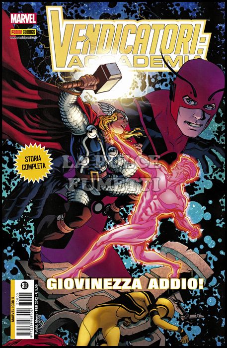 MARVEL ICON #     5 - VENDICATORI: ACCADEMIA 2: GIOVINEZZA ADDIO!