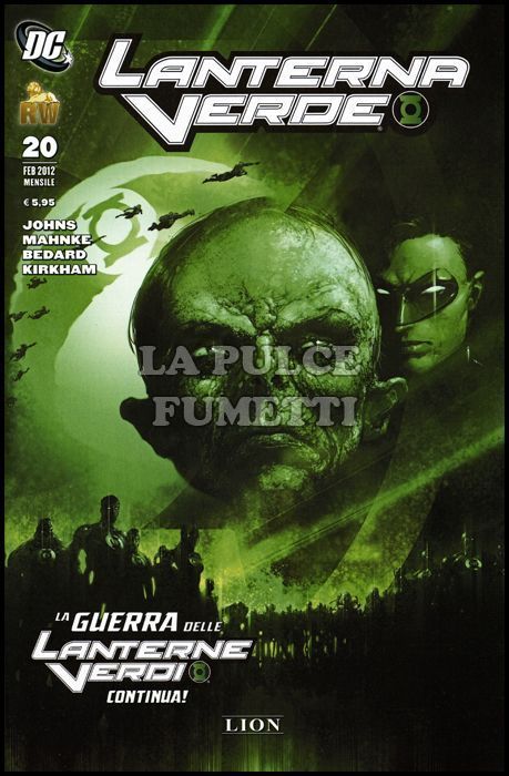 LANTERNA VERDE #    20 - LA GUERRA DELLE LANTERNE VERDI