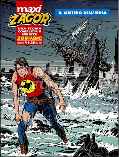 ZAGOR MAXI #    17: IL MISTERO DELL'ISOLA