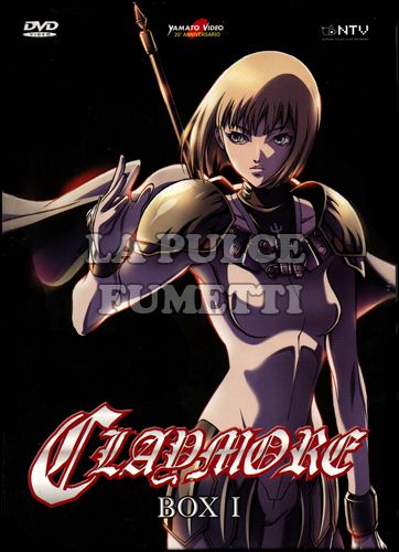 CLAYMORE BOX #     1 - EPISODI 1/9 - 2 DISCHI