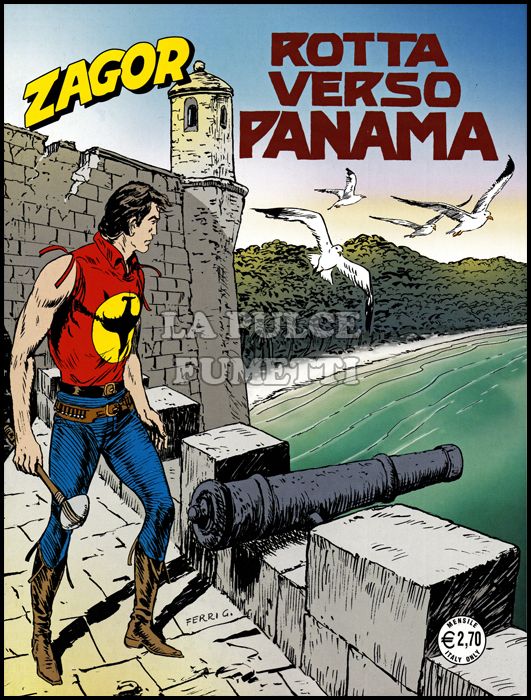 ZENITH #   610 - ZAGOR 559: ROTTA VERSO PANAMA