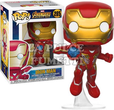 AVENGERS INFINITY WAR : IRON MAN- VINYL FIGURE #  285- POP FUNKO