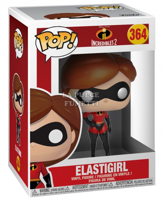 INCREDIBLES 2: ELASTIC GIRL - VINYL FIGURE #  364 - POP FUNKO 