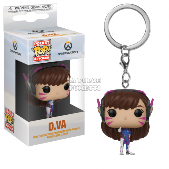 OVERWATCH: D.VA - POP FUNKO POCKET KEYCHAN 4 CM