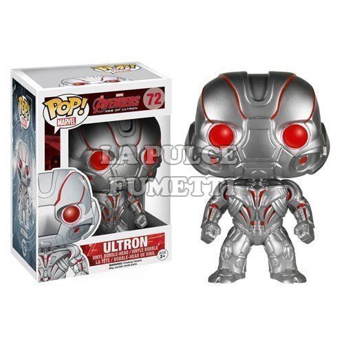 AVENGERS AGE OF ULTRON : ULTRON - VINYL FIGURE #   72 - POP FUNKO 