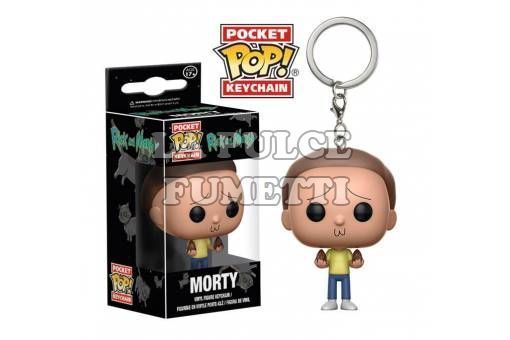 RICK AND MORTY: MORTY- POP FUNKO POCKET KEYCHAN 4 CM