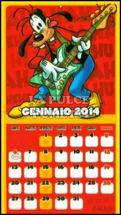 DISNEY TIME #    60 - TOPOLINO CALENDARIO 2014