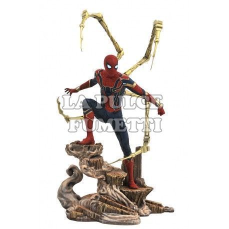 MARVEL GALLERY - AVENGERS INFINITY WAR : SPIDER-MAN PVC DIORAMA 22 CM