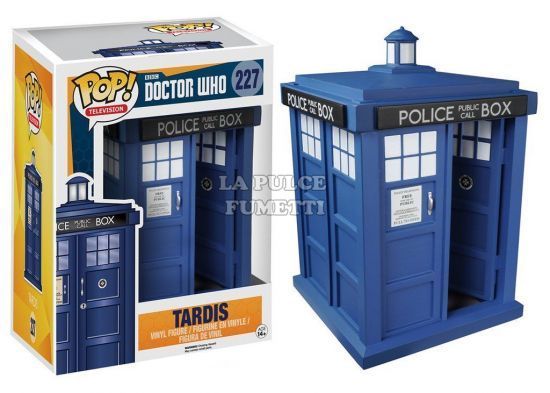 DOCTOR WHO: MATERIALISING TARDIS - VINYL FIGURE #   227 - POP FUNKO LIMITED 