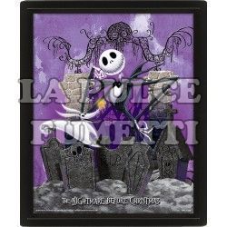 NIGHTMARE BEFORE CHRISTMAS: JACK SKELLINGTON LENTICULAR 3D POSTER 25X20CM