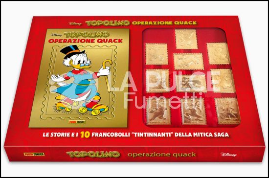 DISNEY SPECIAL EVENTS #    10 - OPERAZIONE QUACK - FRANCOBOLLI METALLICI