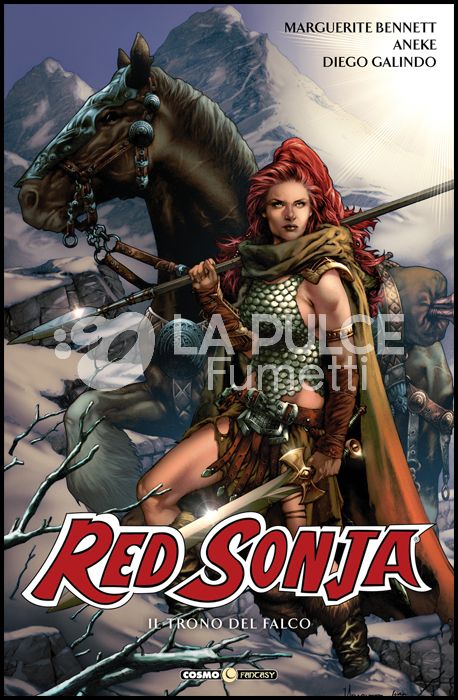 COSMO FANTASY #    40 - RED SONJA 4: IL TRONO DEL FALCO