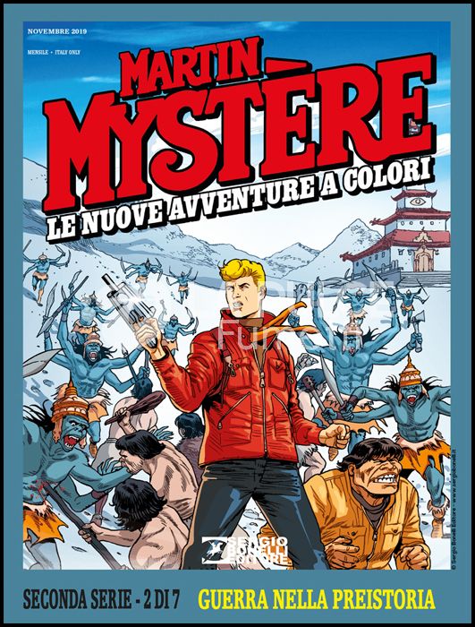 MARTIN MYSTERE GIGANTE #    27 - MARTIN MYSTERE - LE NUOVE AVVENTURE A COLORI 2A SERIE 2: GUERRA NELLA PREISTORIA