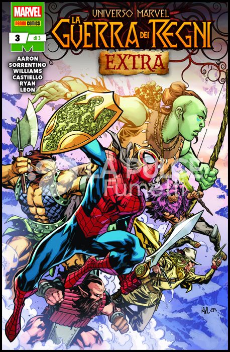 UNIVERSO MARVEL: LA GUERRA DEI REGNI EXTRA #     3