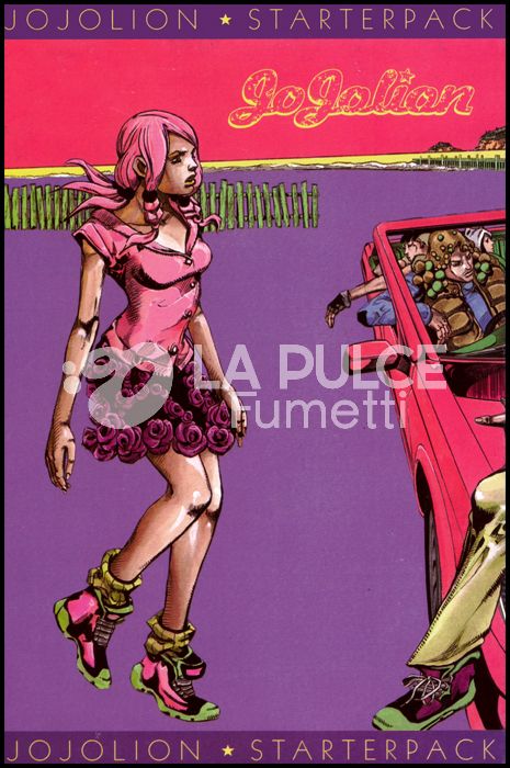 LE BIZZARRE AVVENTURE DI JOJO - JOJOLION STARTER PACK - VOLUMI 1-2-3-4-5 + CARTOLINA LIMITED