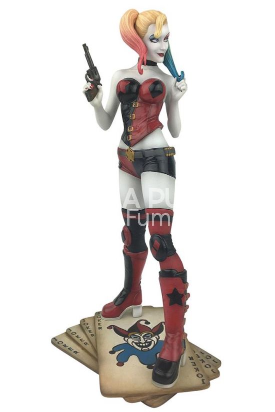 DC GALLERY : HARLEY QUINN REBIRTH STATUA IN PVC 25 CM