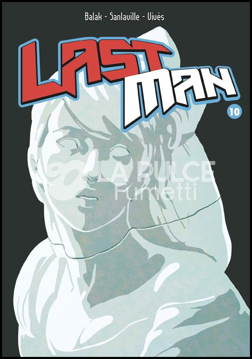 LAST MAN #    10 + ADESIVI