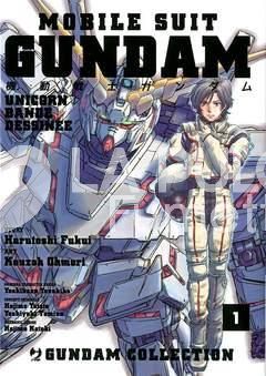 GUNDAM COLLECTION - MOBILE SUIT GUNDAM UNICORN BANDE DESSINEE 1/8