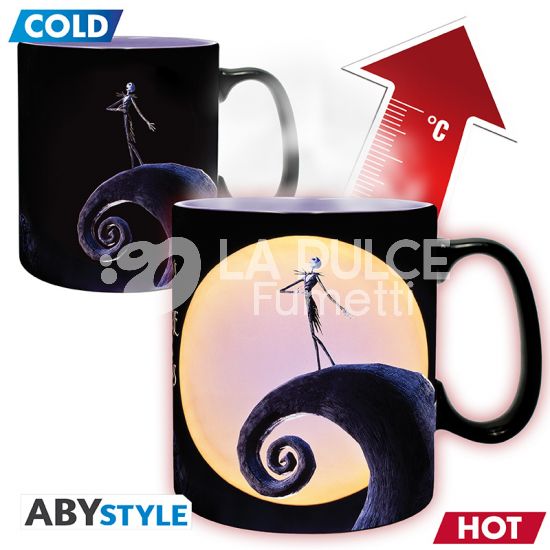 NIGHTMARE BEFORE CHRISTMAS JACK& MOON :  TAZZA TERMICA