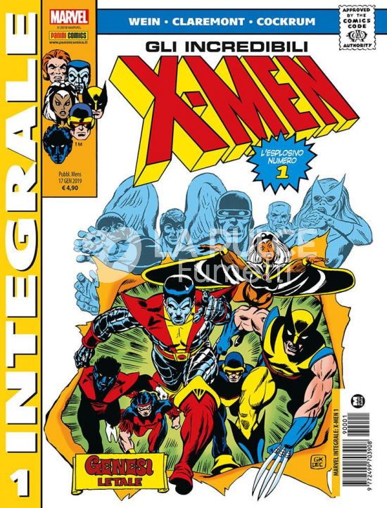 MARVEL INTEGRALE - X-MEN 1/4 NUOVI