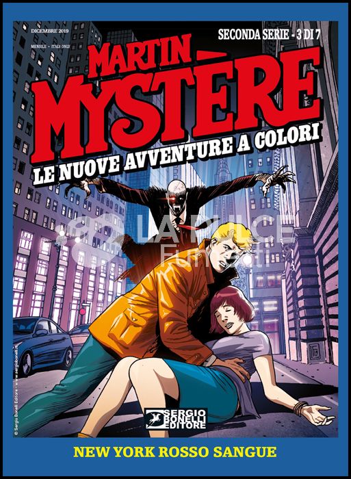 MARTIN MYSTERE GIGANTE #    28 - MARTIN MYSTERE - LE NUOVE AVVENTURE A COLORI 2A SERIE 3: NEW YORK ROSSO SANGUE