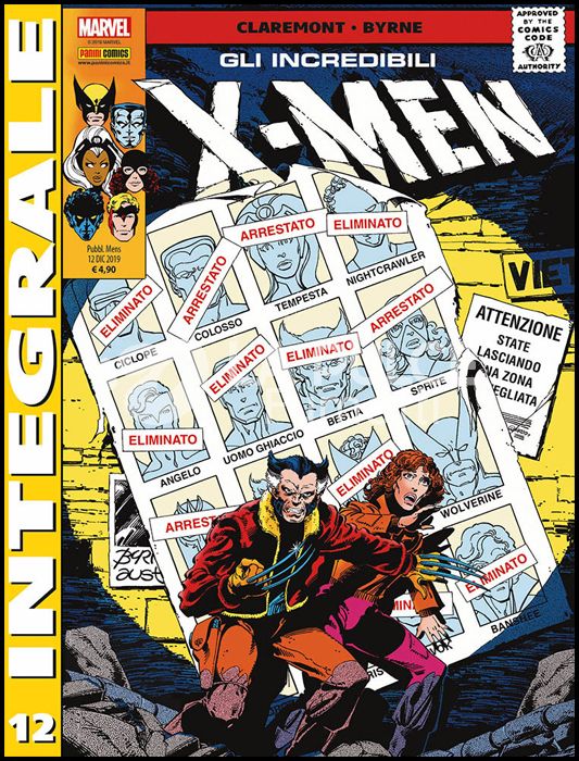 MARVEL INTEGRALE - X-MEN #    12