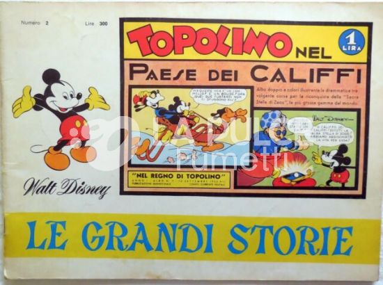 TOPOLINO - LE GRANDI STORIE #     2: TOPOLINO NEL PAESE DEI CALIFFI