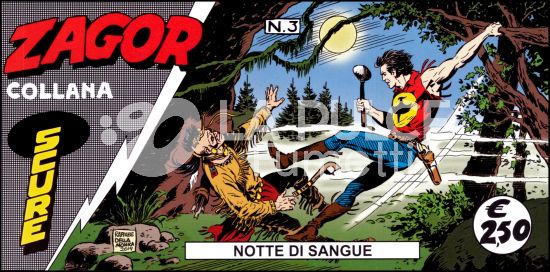 ZAGOR STRISCIA COLLANA SCURE #     3: NOTTE DI SANGUE