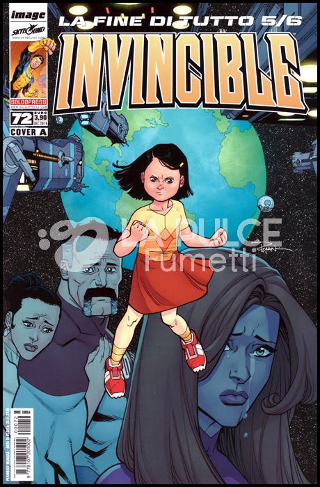 INVINCIBLE #    72 - COVER A - LA FINE DI TUTTO 5 ( DI 6 )