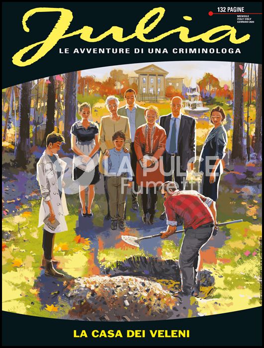 JULIA #   256: LA CASA DEI VELENI