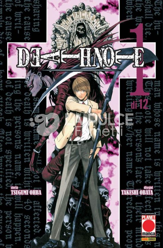 DEATH NOTE 1/12 RISTAMPE NUOVI  ( 2+8+12 FUORI CATALOGO )