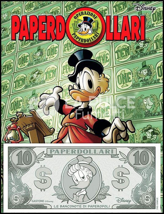 DISNEY MIX #     4 - PAPERDOLLARI - OPERAZIONE PAPERDOLLARI + BANCONOTA 10