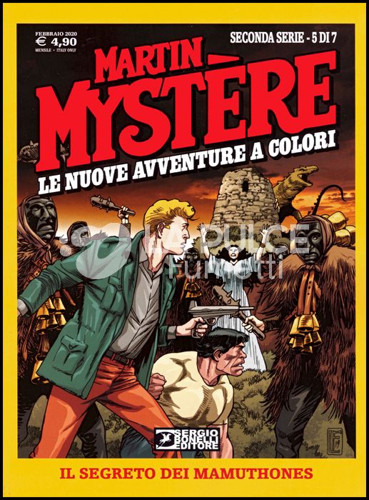 MARTIN MYSTERE GIGANTE #   30 - MARTIN MYSTERE - LE NUOVE AVVENTURE A COLORI 2A SERIE 5: IL SEGRETO DI MAMUTHONES